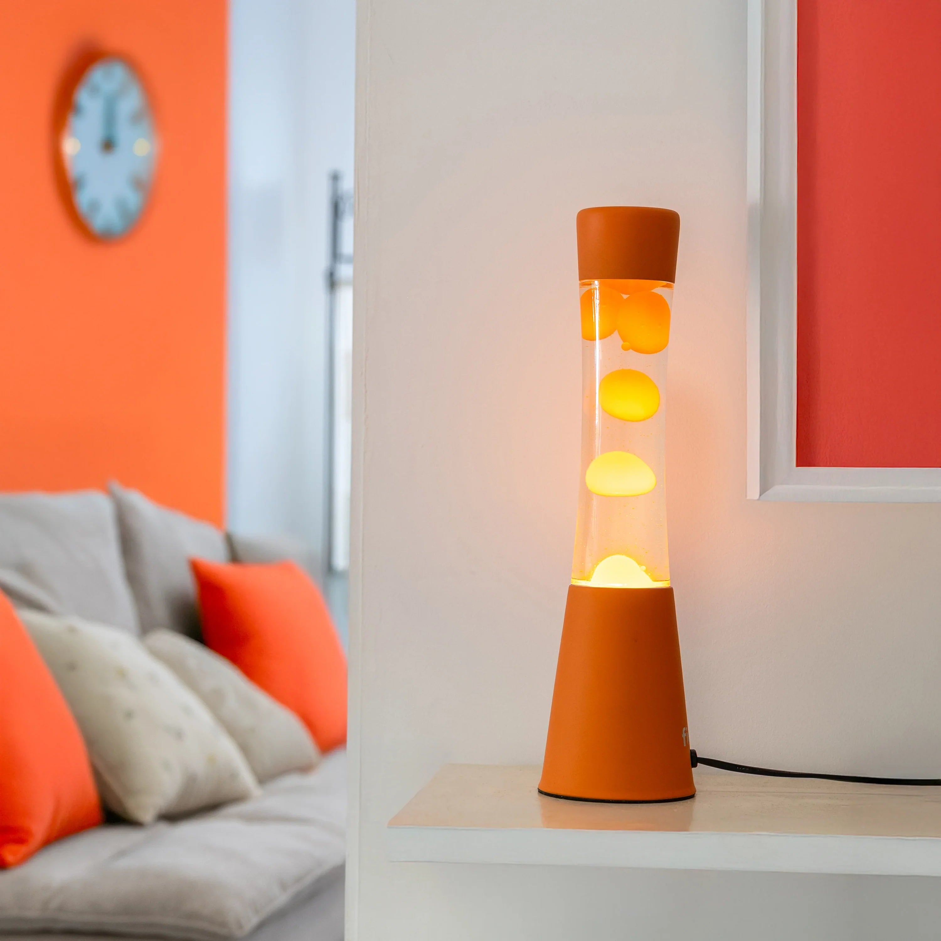 Tower Monochromatic Orange - Lampe lave