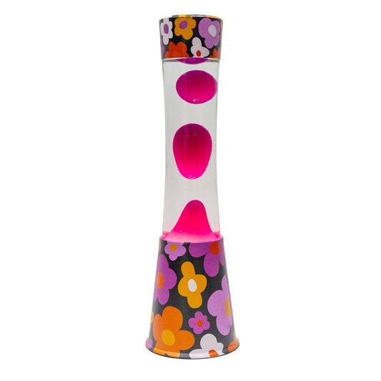Lampe lave - Tower vintage flowers Fisura 
