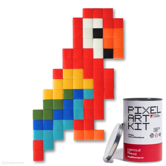 Papagayo - Art kit mosaïque Pixel Corner 