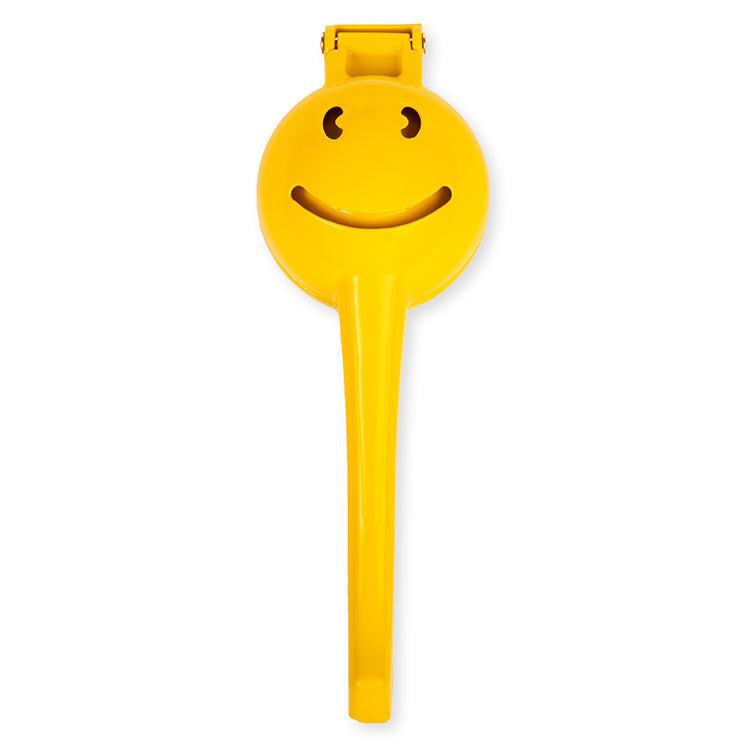 Presse-agrumes manuel jaune Smile Kikkerland