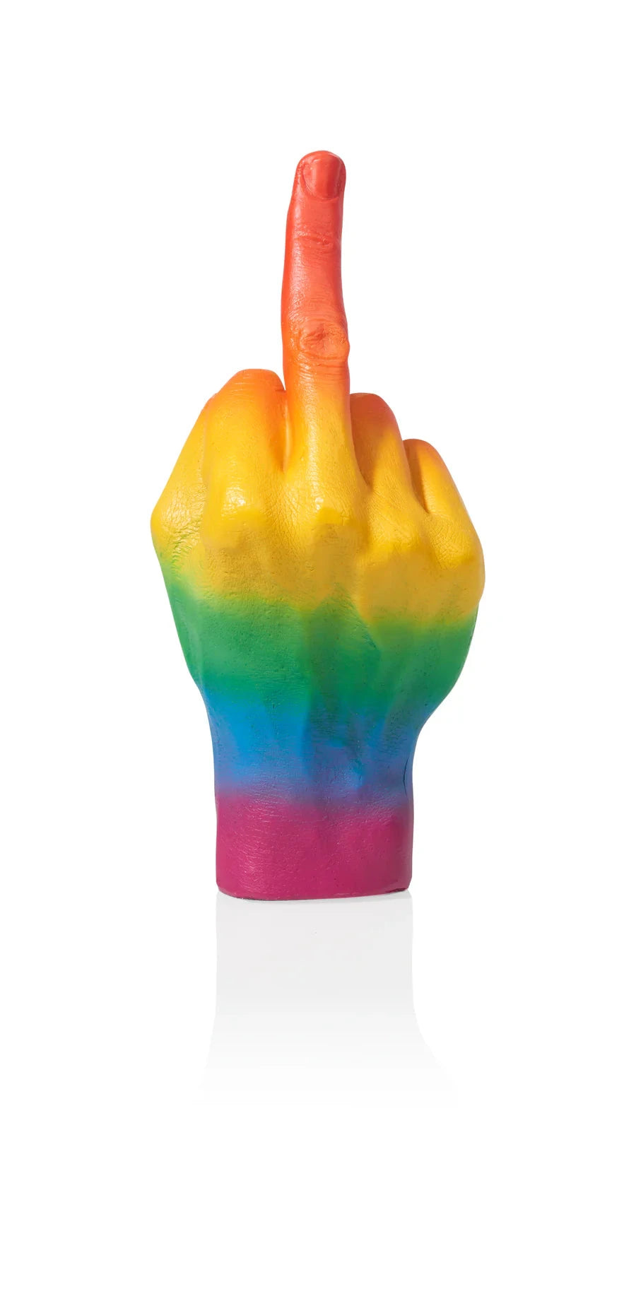 The Finger - Sculpture Bitten Rainbow 